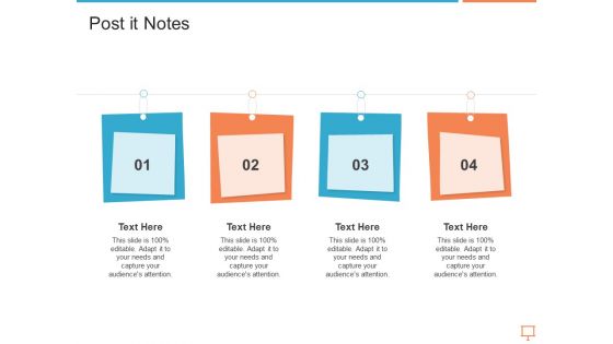 Summary Of Regional Marketing Strategy Post It Notes Rules PDF