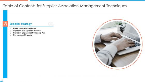 Supplier Association Management Techniques Ppt PowerPoint Presentation Complete Deck With Slides