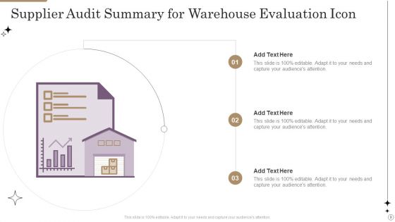 Supplier Audit Summary Ppt PowerPoint Presentation Complete With Slides