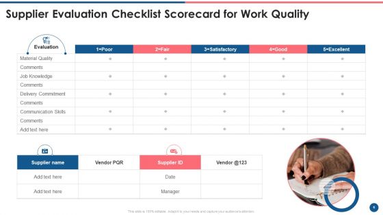 Supplier Scorecard Ppt PowerPoint Presentation Complete Deck With Slides
