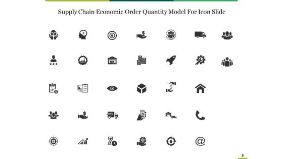 Supply Chain Economic Order Quantity Model Ppt PowerPoint Presentation Complete Deck With Slides