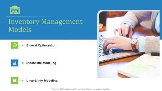 Supply Chain Management Operational Metrics Inventory Management Models Formats PDF