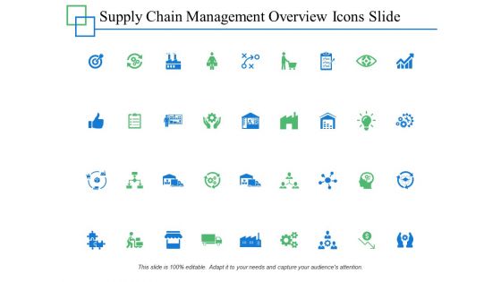 Supply Chain Management Overview Icons Slide Slide Management Ppt PowerPoint Presentation Pictures Good