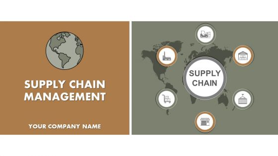 Supply Chain Management PowerPoint Presentation Complete Deck With Slides