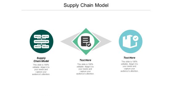 supply chain model ppt powerpoint presentation inspiration tips cpb