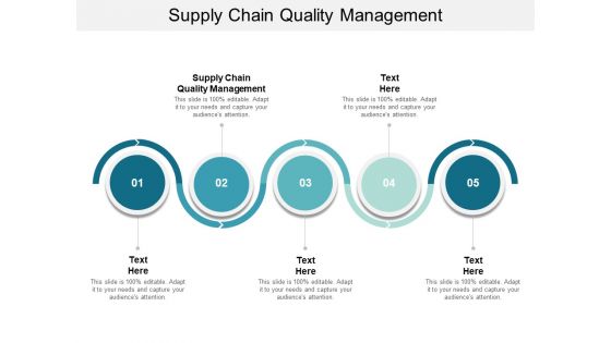 Supply Chain Quality Management Ppt PowerPoint Presentation Diagram Templates Cpb