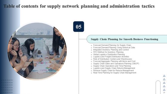 Supply Network Planning And Administration Tactics Ppt PowerPoint Presentation Complete Deck With Slides