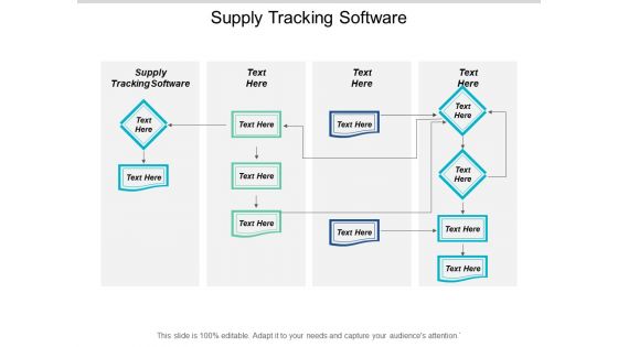 Supply Tracking Software Ppt PowerPoint Presentation Layouts Background Designs Cpb