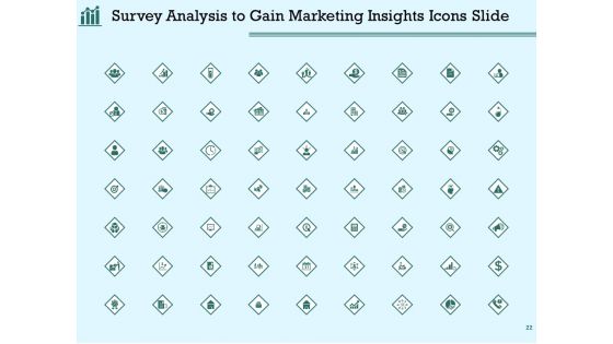Survey Analysis To Gain Marketing Insights Ppt PowerPoint Presentation Complete Deck With Slides