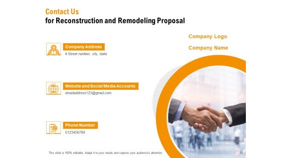 Sustainable Building Renovation Proposal Ppt PowerPoint Presentation Complete Deck With Slides