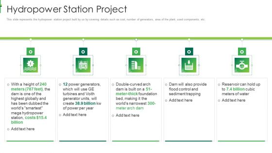 Sustainable Energy Hydropower Station Project Introduction PDF