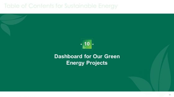 Sustainable Energy Ppt PowerPoint Presentation Complete Deck With Slides