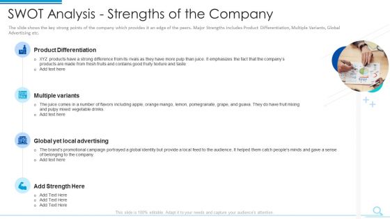 Swot Analysis Strengths Of The Company Template PDF Swot Analysis Strengths Of The Company Template PDF