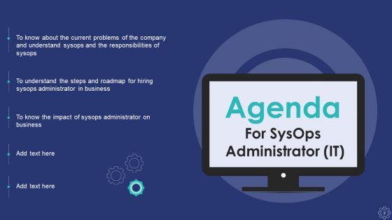 Sysops Administrator IT Ppt PowerPoint Presentation Complete Deck With Slides