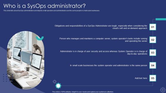 Sysops Administrator IT Ppt PowerPoint Presentation Complete Deck With Slides