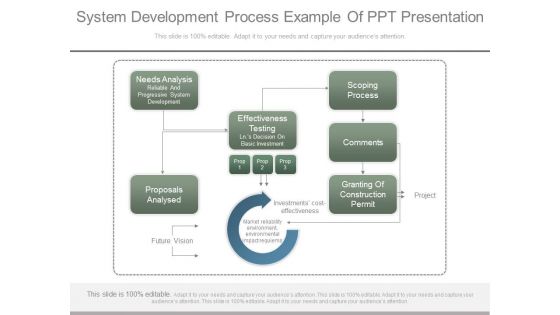 System Development Process Example Of Ppt Presentation