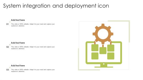 System Integration And Deployment Icon Themes PDF Slides PDF