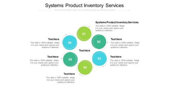 Systems Product Inventory Services Ppt PowerPoint Presentation File Background Cpb