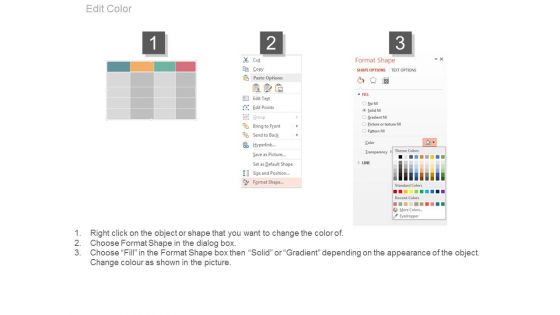 Table Chart For Business Plan Powerpoint Slides