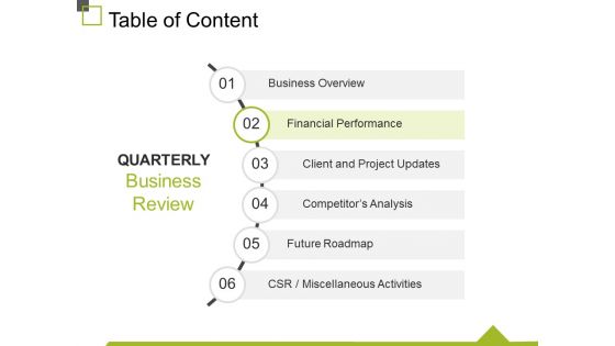 Table Of Content Template 3 Ppt PowerPoint Presentation File Format Ideas