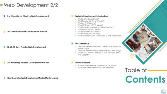 Table Of Content Web Development Rules PDF