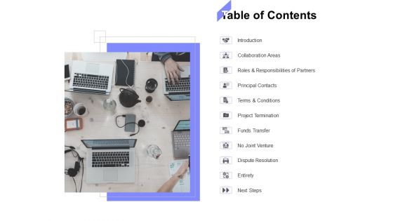 Table Of Contents Ppt PowerPoint Presentation File Background Designs