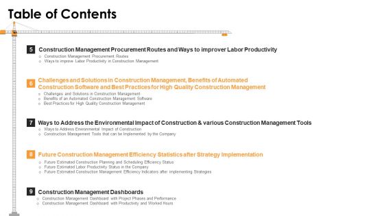 Table Of Contents Software Background PDF