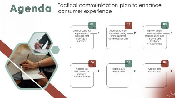 Tactical Communication Plan To Enhance Consumer Experience Ppt PowerPoint Presentation Complete Deck With Slides