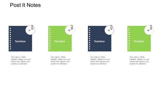 Tactical Merger Post It Notes Ppt Inspiration Background Image PDF