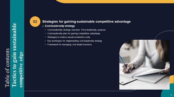 Tactics To Gain Sustainable Competitive Edge Ppt PowerPoint Presentation Complete Deck With Slides