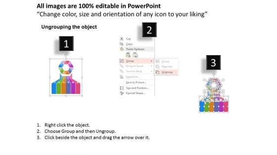 Tags Infographic Hexagon Layout Powerpoint Templates
