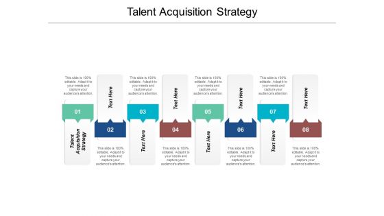 Talent Acquisition Strategy Ppt PowerPoint Presentation Styles Background Cpb
