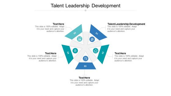 Talent Leadership Development Ppt PowerPoint Presentation Infographics Rules Cpb