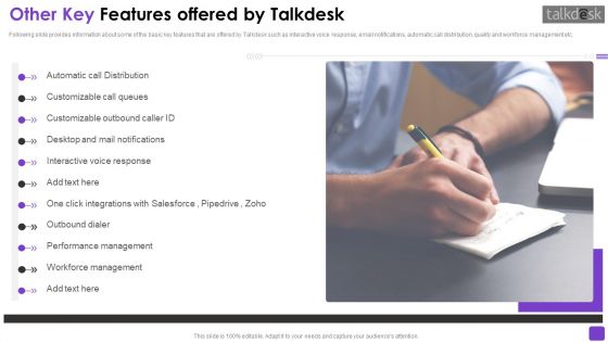 Talkdesk Investor Financing Business Pitch Deck Ppt PowerPoint Presentation Complete Deck With Slides