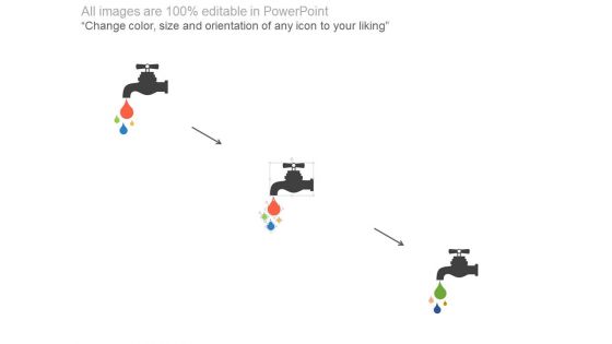 Tap With Water Drops Diagram Powerpoint Slides