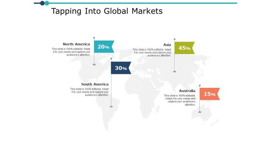 Tapping Into Global Markets Ppt PowerPoint Presentation Model Graphics Design