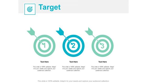 Target And Arrows Ppt PowerPoint Presentation Show Examples