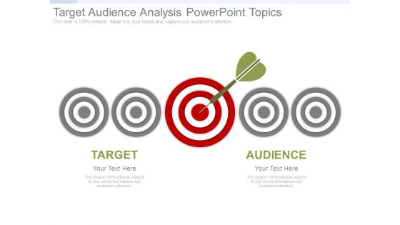 Target Audience Analysis Powerpoint Topics
