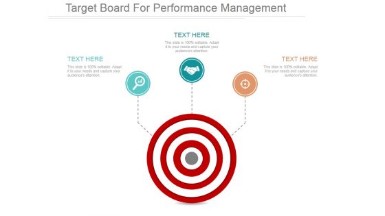 Target Board For Performance Management Ppt PowerPoint Presentation Example