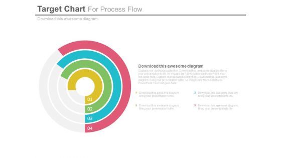 Target Chart For Strategic Management Process Powerpoint Slides Target Chart For Strategic Management Process Powerpoint Slides