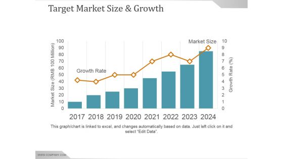 Target Market Size And Growth Template Ppt PowerPoint Presentation Diagrams