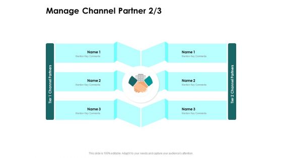 Target Market Strategy Manage Channel Partner Comments Ppt Icon Clipart Images PDF