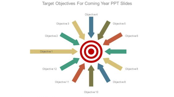 Target Objectives For Coming Year Ppt Slides