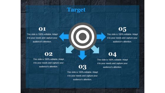 target ppt powerpoint presentation layouts slideshow
