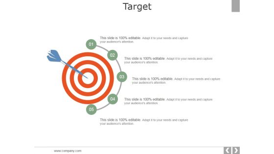Target Ppt PowerPoint Presentation Summary Guidelines
