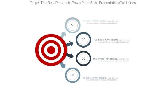 Target The Best Prospects Powerpoint Slide Presentation Guidelines