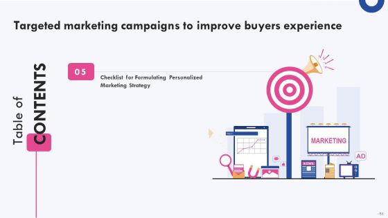 Targeted Marketing Campaigns To Improve Buyers Experience Ppt PowerPoint Presentation Complete Deck With Slides