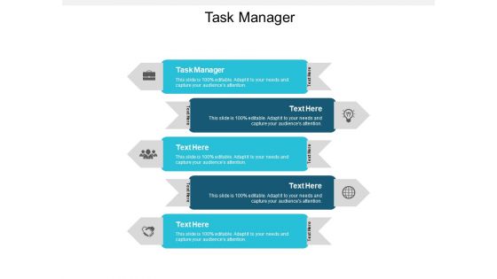 Task Manager Ppt PowerPoint Presentation Icon Clipart Images Cpb