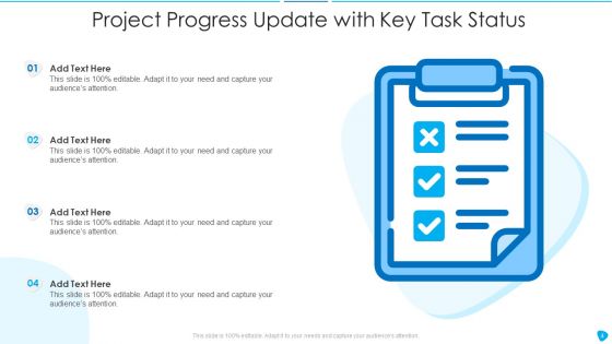 Task Status Progress Update Ppt PowerPoint Presentation Complete With Slides
