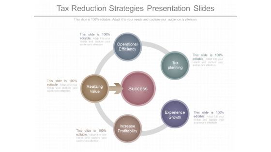 Tax Reduction Strategies Presentation Slides